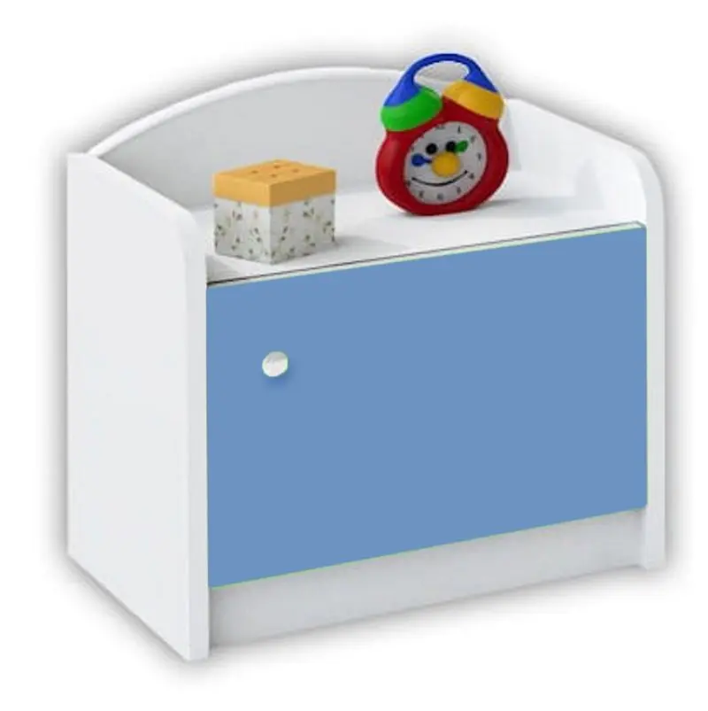 Тумба прикроватная BellaLuni Happy (White/Blue)