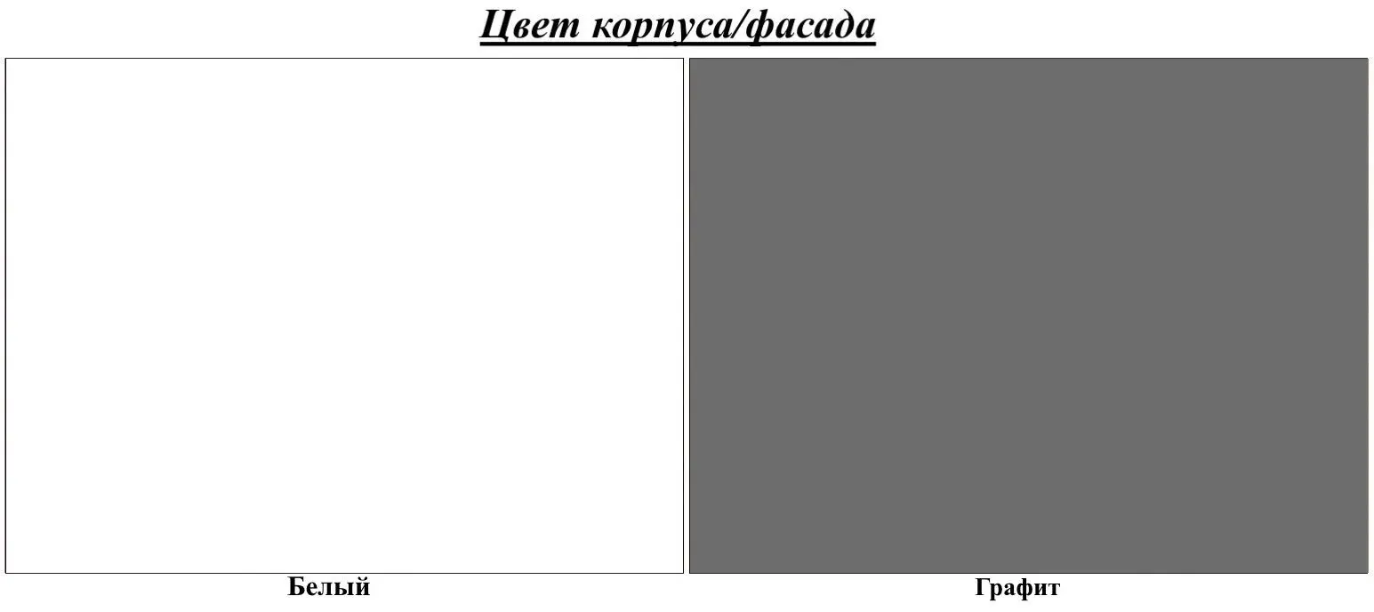 Тумба прикроватная BellaLuni Happy (White/Graphite) - 2