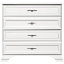 Comoda Gerbor Kentuki KOM4S (White)