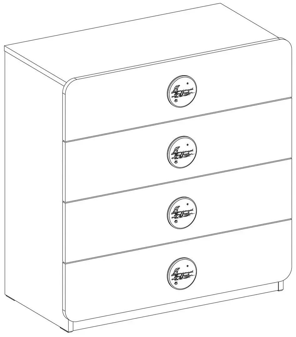 Комод Cilek Baby Cotton 20.24.1203.02 - 2