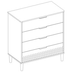 Комод Cilek Black 20.58.1201.00 Thumb