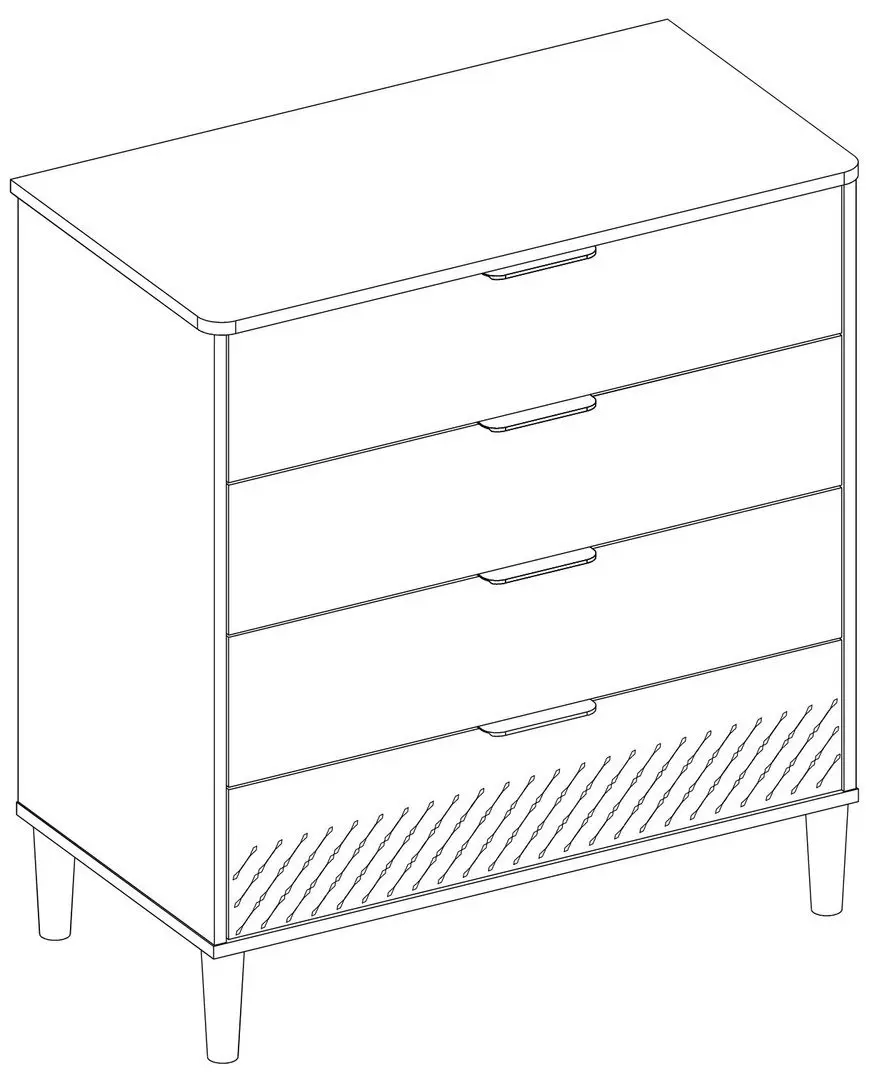 Комод Cilek Black 20.58.1201.00 - 4