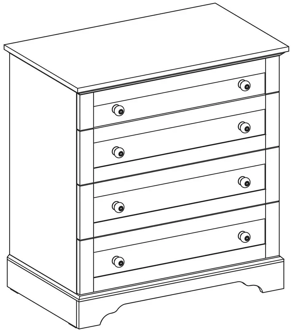 Комод Cilek Flora 20.01.1201.01 - 2