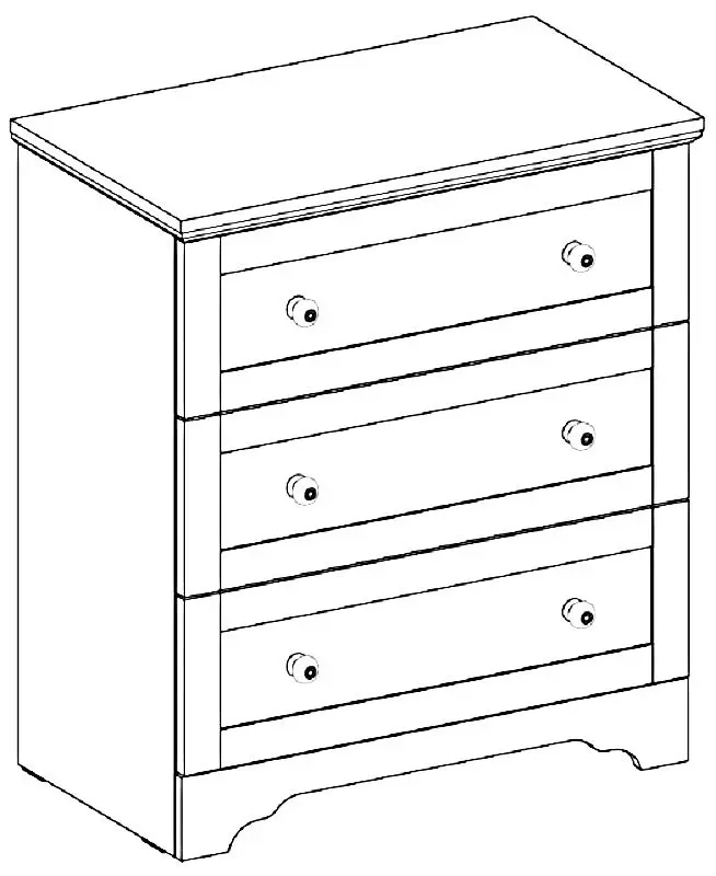 Комод Cilek Flower 20.01.1203.01 - 2