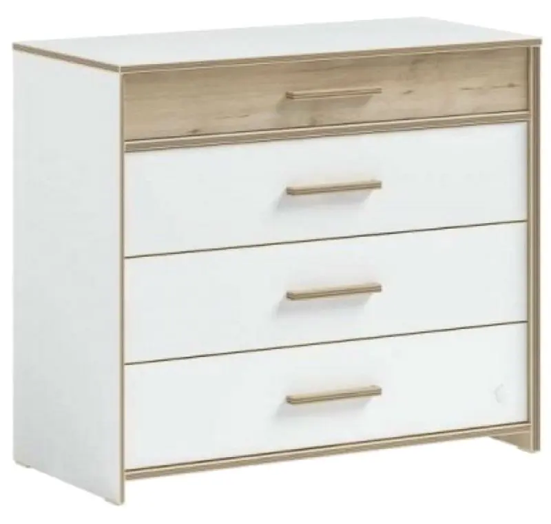 Комод Cilek Modera 20.50.1202.00 (Wood/White)