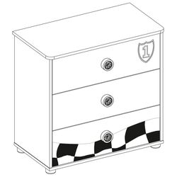 Комод Cilek Race Cup 20.56.1201.00 Thumb