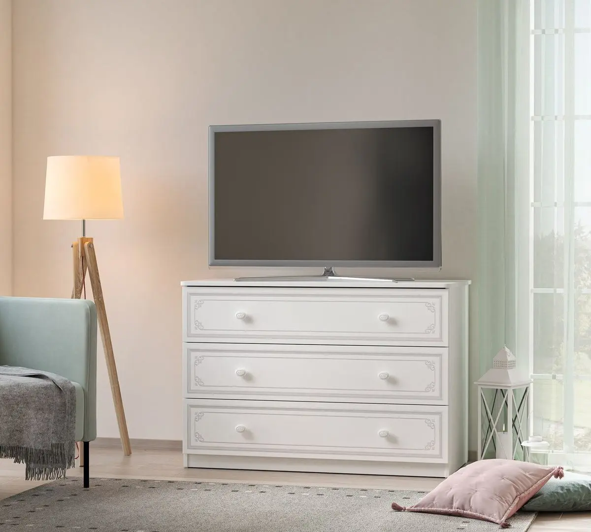 Комод Cilek Selena Grey Large 20.75.1202.00 - 4