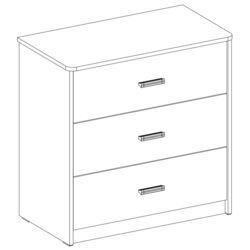 Comoda Cilek White 20.54.1201.00 Thumb