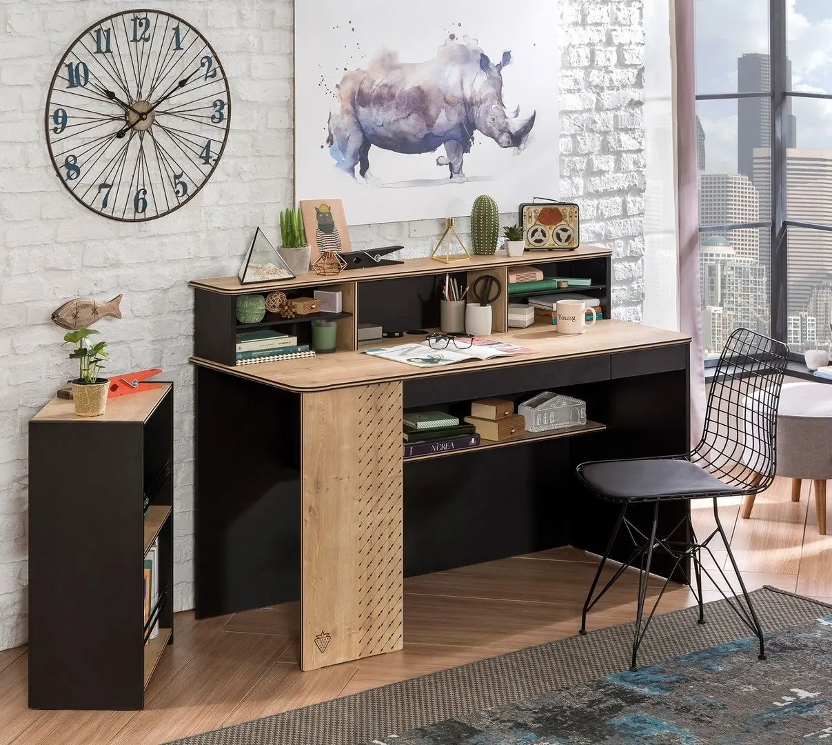 Tumba pentru carti Cilek Black 20.58.1502.00 - 3