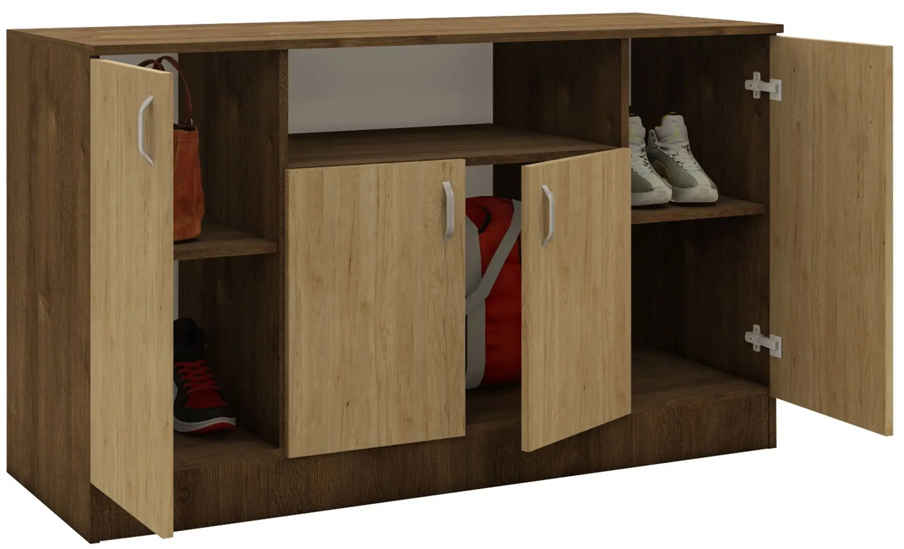 Tumba Haaus Pedro 4U (Bronze Oak/Natural Wood)