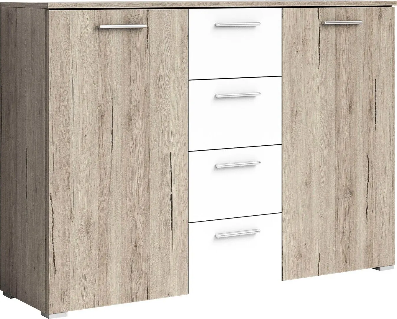 Tumba Helvetia Beta №26 2D4S (Sanremo Oak Light/White)