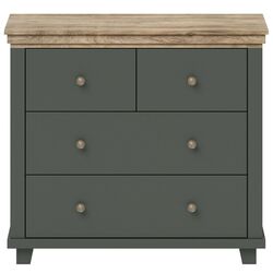 Comoda Helvetia Evora №27 4S (Green/Lefkas Oak) Thumb