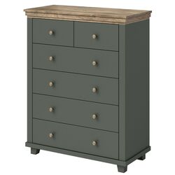 Comoda Helvetia Evora №45 6S (Green/Lefkas Oak)