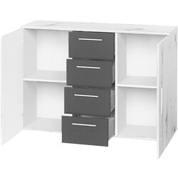 Tumba Helvetia Vera №26 2D4S (White/Walnut Black) Thumb