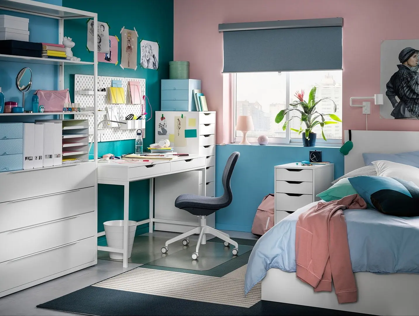 Comoda Ikea Alex 36x70 (Alb)