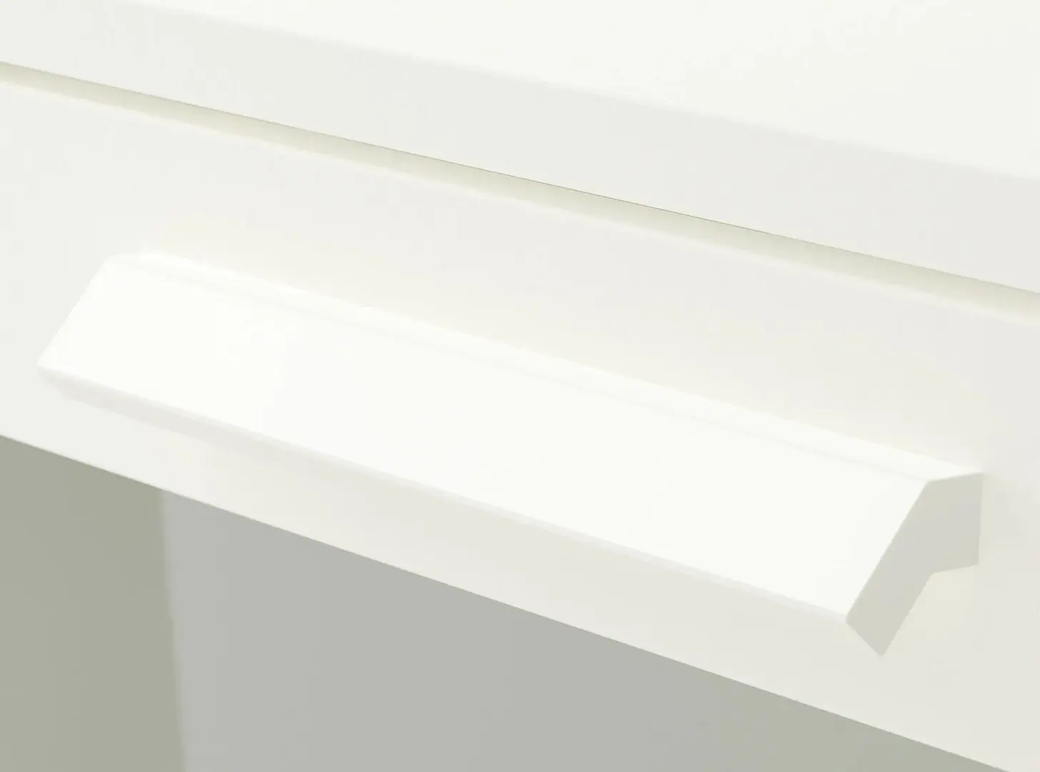 Comoda Ikea Brimnes 3 sertareа 78x95 (Alb/Sticla Mata)