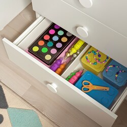 Comoda Ikea Godishus 3 sertare 60x40x60 (Alb) Thumb