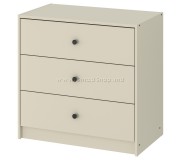 Комод Ikea Gursken 3 ящика 69x67 (Светло-бежевый)