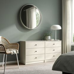 Комод Ikea Gursken 3 ящика 69x67 (Светло-бежевый) Thumb