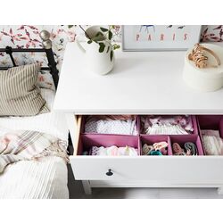 Comoda Ikea Hemnes 3 sertare 108x96 (Vopsit Alb) Thumb