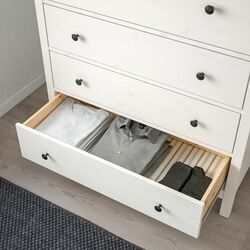Комод Ikea Hemnes 6 ящиков 108x131 (Белая Морилка) Thumb