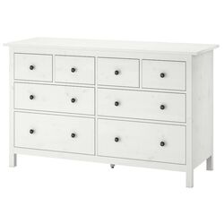 Comoda Ikea Hemnes 8 sertare 160x96 (Vopsit Alb)