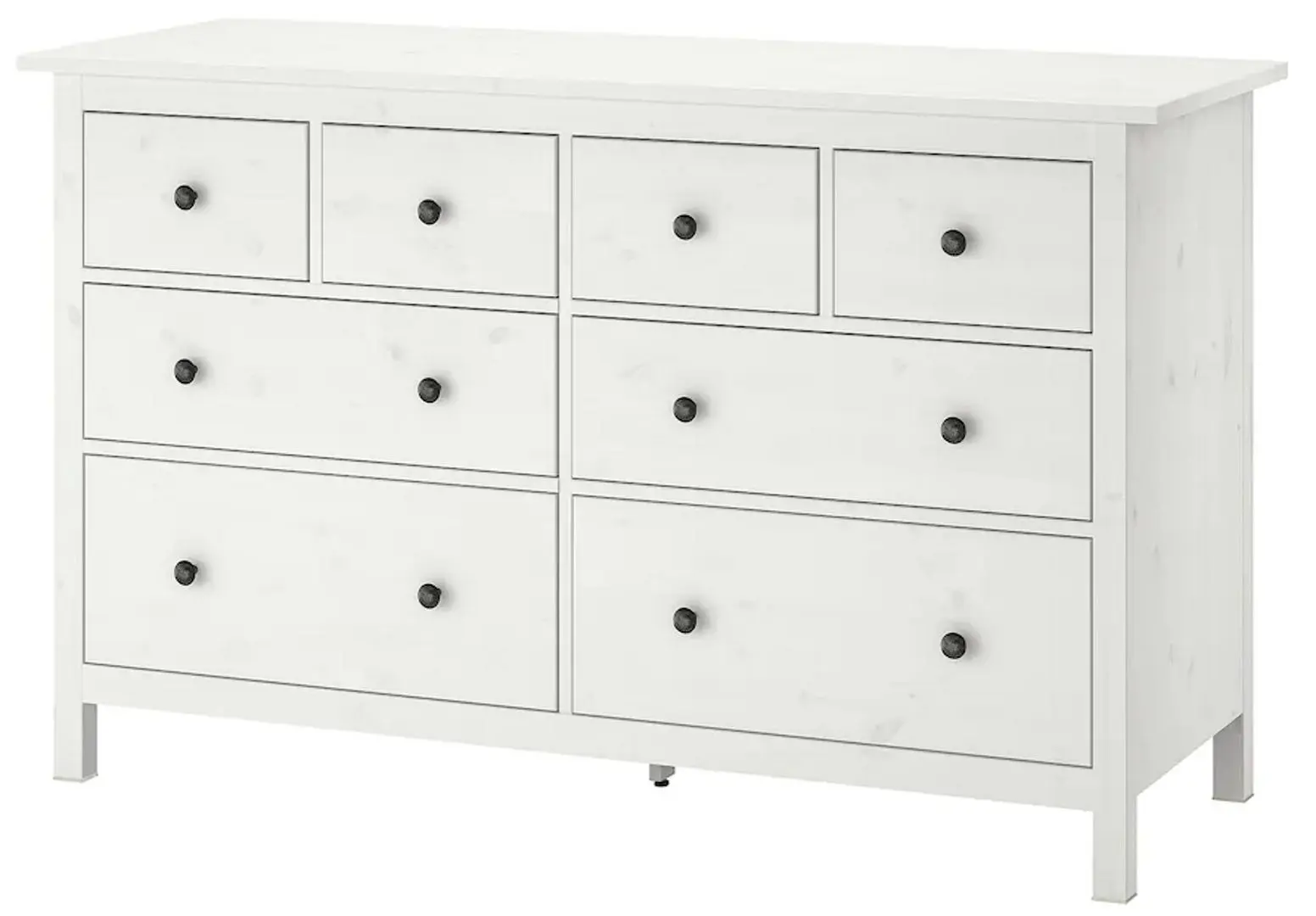 Comoda Ikea Hemnes 8 sertare 160x96 (Vopsit Alb)