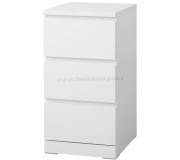 Комод Ikea Malm 3 ящика 40x78 (Белый)