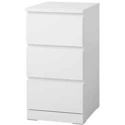Комод Ikea Malm 3 ящика 40x78 (Белый)