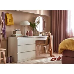 Комод Ikea Malm 3 ящика 80x78 (Белый) Thumb