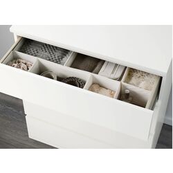 Comoda Ikea Malm 4 sertare 80x100 (Alb) Thumb