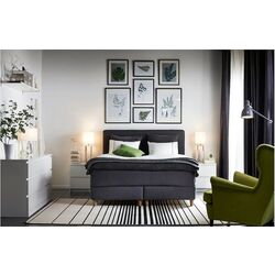 Comoda Ikea Malm 6 sertare 160x78 (Alb) Thumb