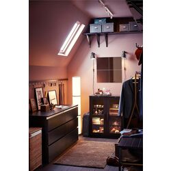 Comoda Ikea Malm 6 sertare 160x78 (Negru-maro) Thumb