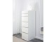 Комод Ikea Malm 6 ящиков/зеркало 40x123 (Белый)