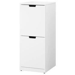 Comoda Ikea Nordli 2 sertare 40x99 (Alb)