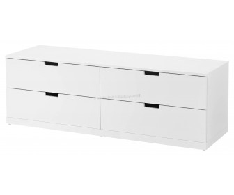 Комод Ikea Nordli 4 ящика 160x54 (Белый)