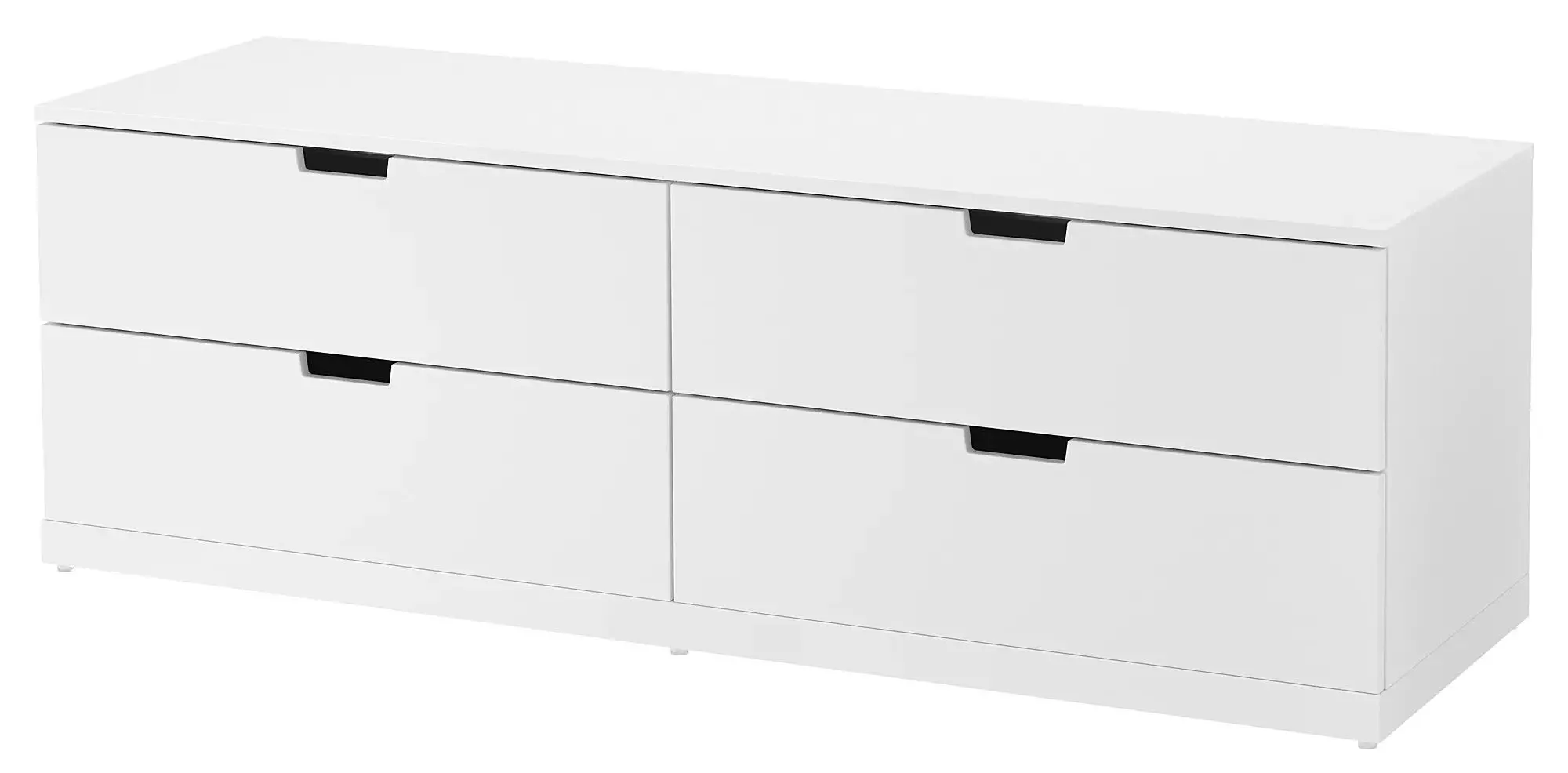Comoda Ikea Nordli 4 sertare 160x54 (Alb)