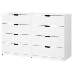 Комод Ikea Nordli 8 ящиков 160x99 (Белый)