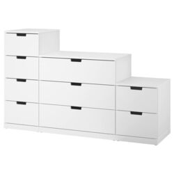 Комод Ikea Nordli 9 ящиков 160x99 (Белый)