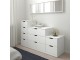 Комод Ikea Nordli 9 ящиков 160x99 (Белый)