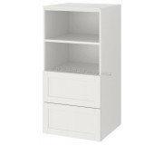 Etajera Ikea Smastad/Platsa 2 seratre/cu cadru 60x57x123 (Alb)