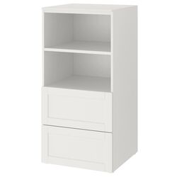 Etajera Ikea Smastad/Platsa 2 seratre/cu cadru 60x57x123 (Alb)