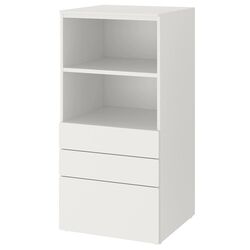 Комод Ikea Smastad/Platsa 3 ящика 60x57x123 (Белый)