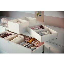 Комод Ikea Smastad/Platsa 6 ящиков 60x55x123 (Белый) Thumb