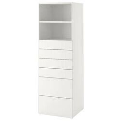 Комод Ikea Smastad/Platsa 6 ящиков 60x57x181 (Белый)