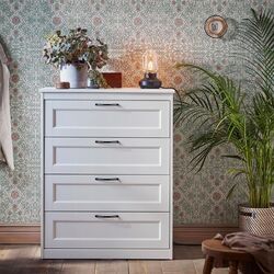 Comoda Ikea Songesand 4 sertare 82x104 (Alb) Thumb