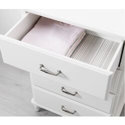 Comoda Ikea Tyssedal 4 sertare 67x102 (Alb) Thumb