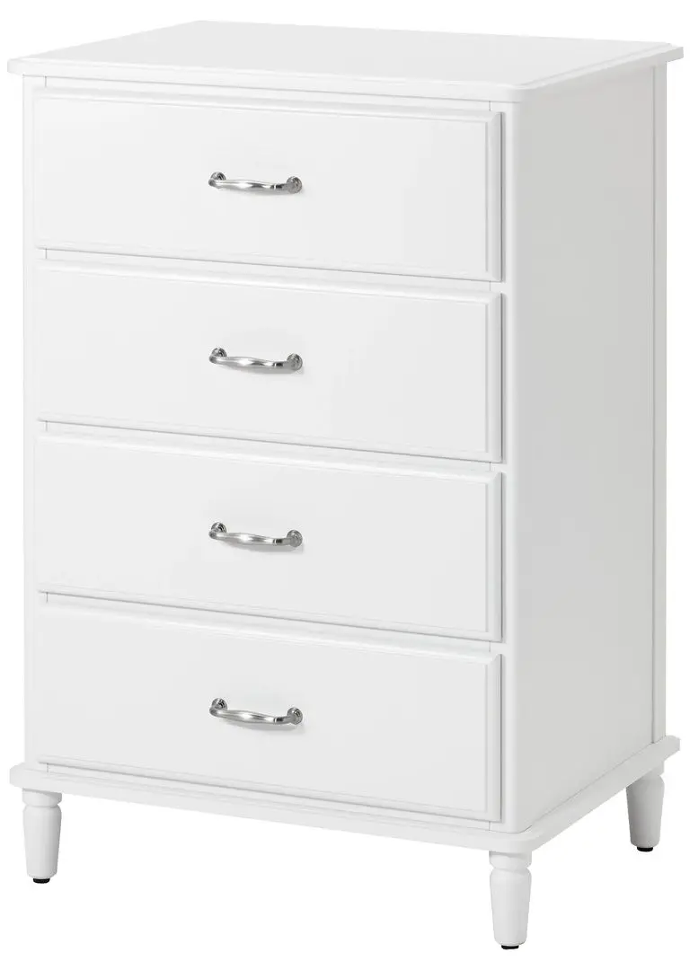 Comoda Ikea Tyssedal 4 sertare 67x102 (Alb)