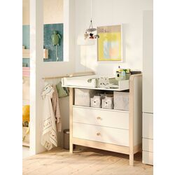 Comoda de infasat Ikea Alskvard 94x77x106 (Mesteacăn/Alb) Thumb