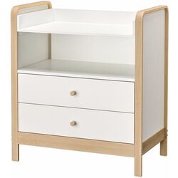 Comoda de infasat Ikea Alskvard 94x77x106 (Mesteacăn/Alb) Thumb